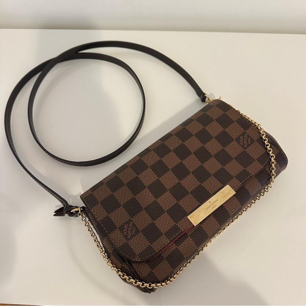 LOUIS VUITTON
Damier Ebene Coated Canvas Shoulder Bag - Picture 2 of 10